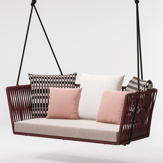 Kids Outdoor Hammock - Neues Outdoor-Garten-Baumschaukel-Set für Kinder, Indoor-Doppelseil-Hängematte, Hängesessel