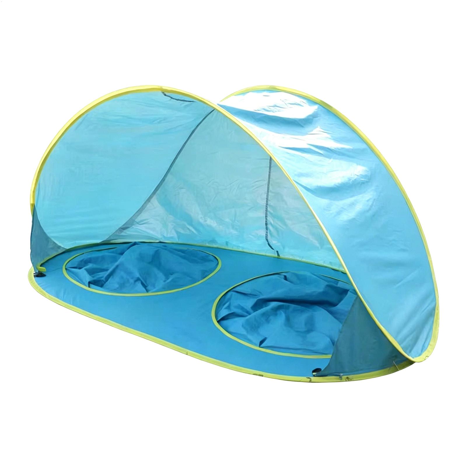Kids Outdoor Wagon - Kinder-Strandzelt mit Pool, UV-Schutz, Sonnenschutz, Pop-up-Strandzelt,