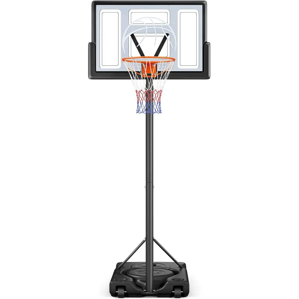 Kids Outdoor Basketball - Verstellbares Tragbares Outdoor-Basketballkorb-System für Kinder und