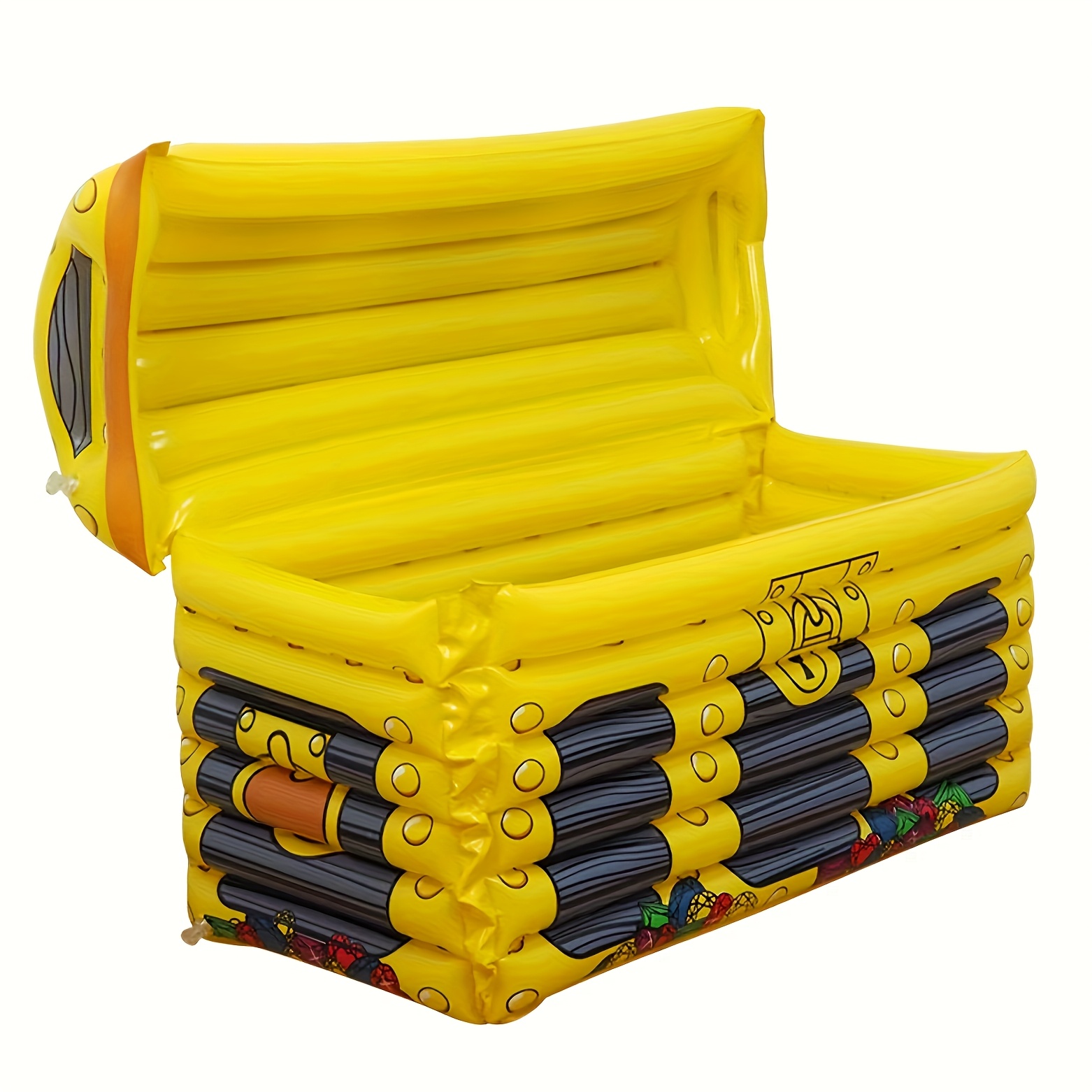 Kids Outdoor Play Equipment - Multifunktionale Aufblasbare Eisbar & Spielzeug-Aufbewahrungsbox Tragbare