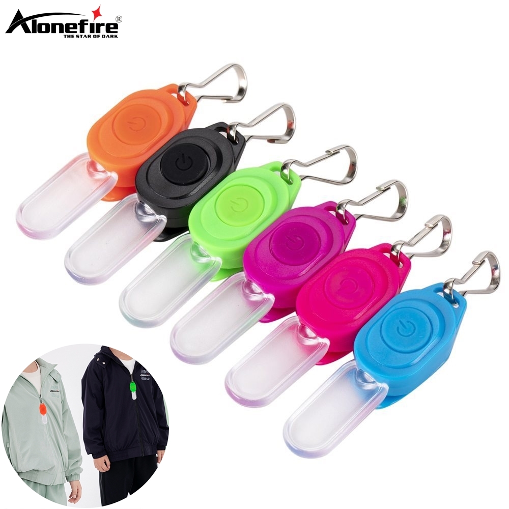 Kids Outdoor Wagon - Mini-LED-Nachtblinklicht mit Reißverschluss, Schlüsselanhänger-Licht für Spaziergänge