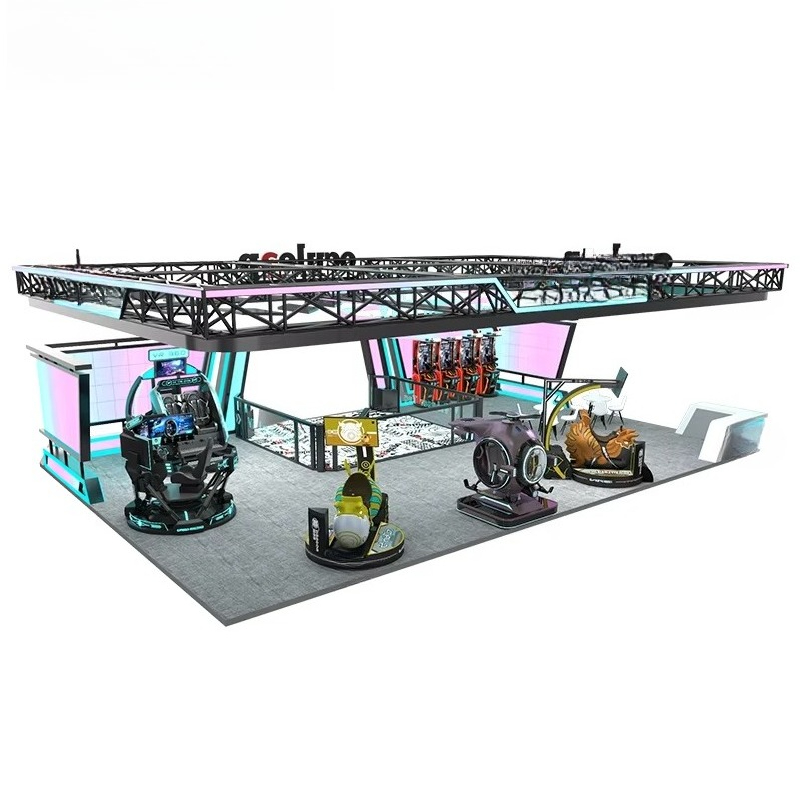 Kids Outdoor Games - VR-Themenpark Virtuelle Realität 9D Arcade-Spiele Simulator