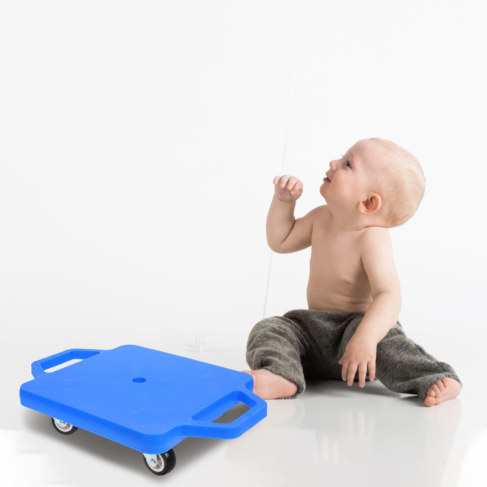 Kids Outdoor Play Equipment - Sensorisches Trainingsgerät für Kinder, Kunststoff-Sitz-Scooter-Board mit