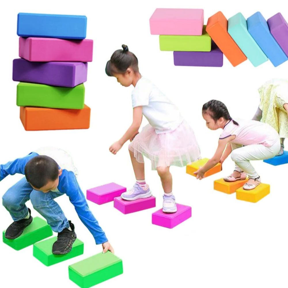 Stepping Stone Foam - Kinder Sicherheitsschaumblock Trittstein EVA Fitness Block