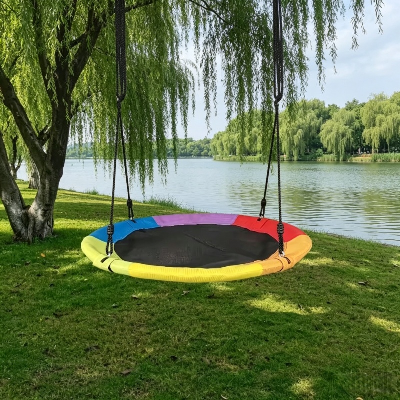 Runde Oxford-Netz-Hängematte f – Kids Outdoor Hammock Bewertung und Preis