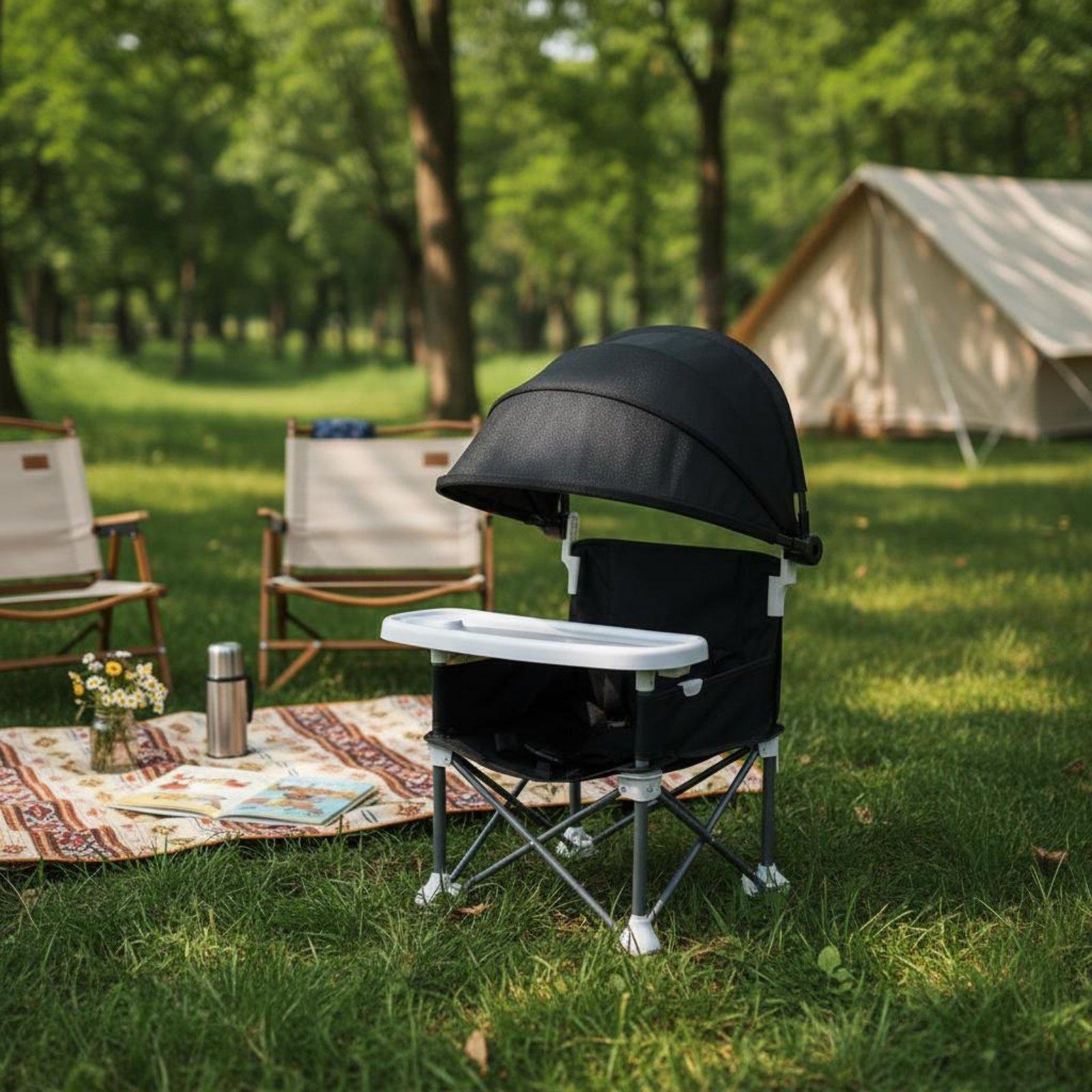 Kinder-Klappsitz mit Baldachin – Kids Outdoor Folding Chair Bewertung und Preis
