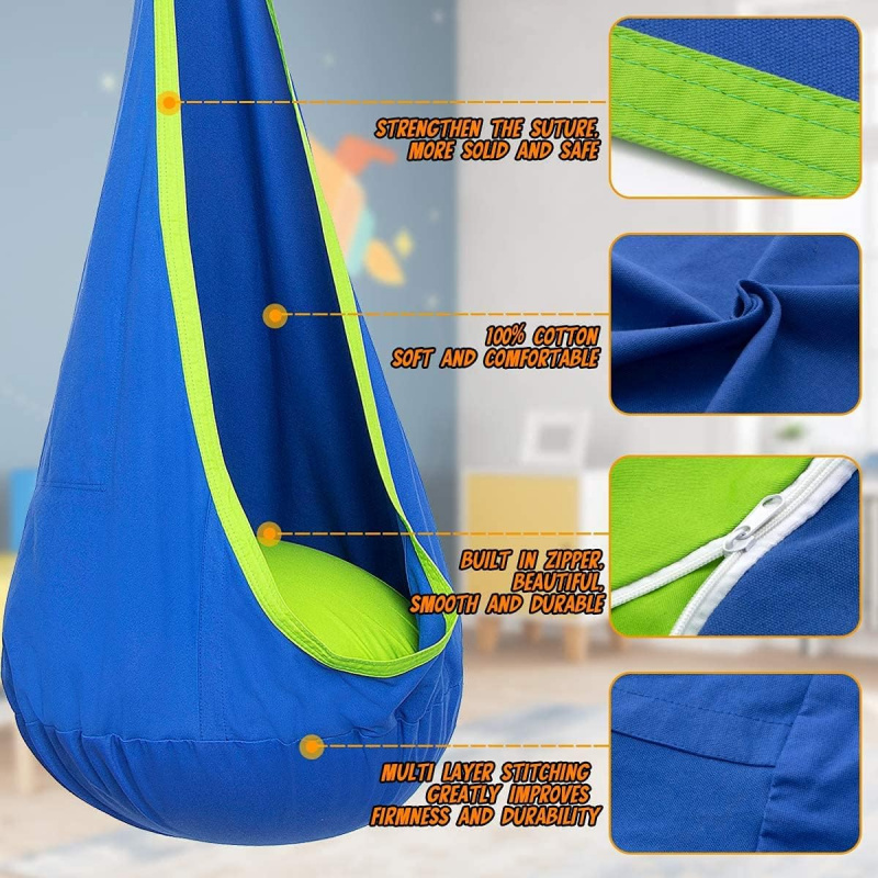 Kinder-Hängeschaukel mit aufbl – Kids Outdoor Hammock Bewertung und Preis