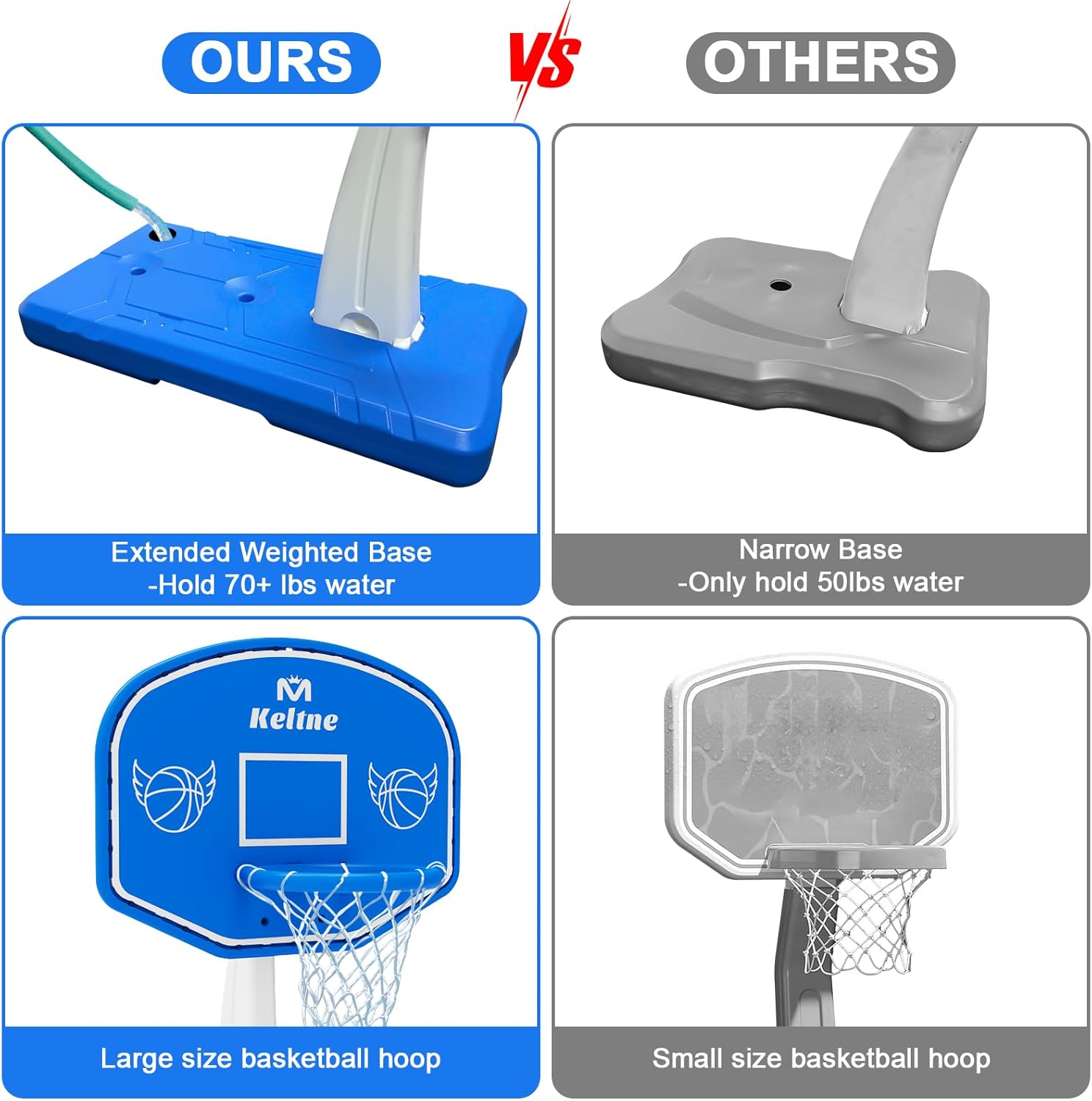 Großer Basketballkorb für den  – Kids Outdoor Basketball Bewertung und Preis