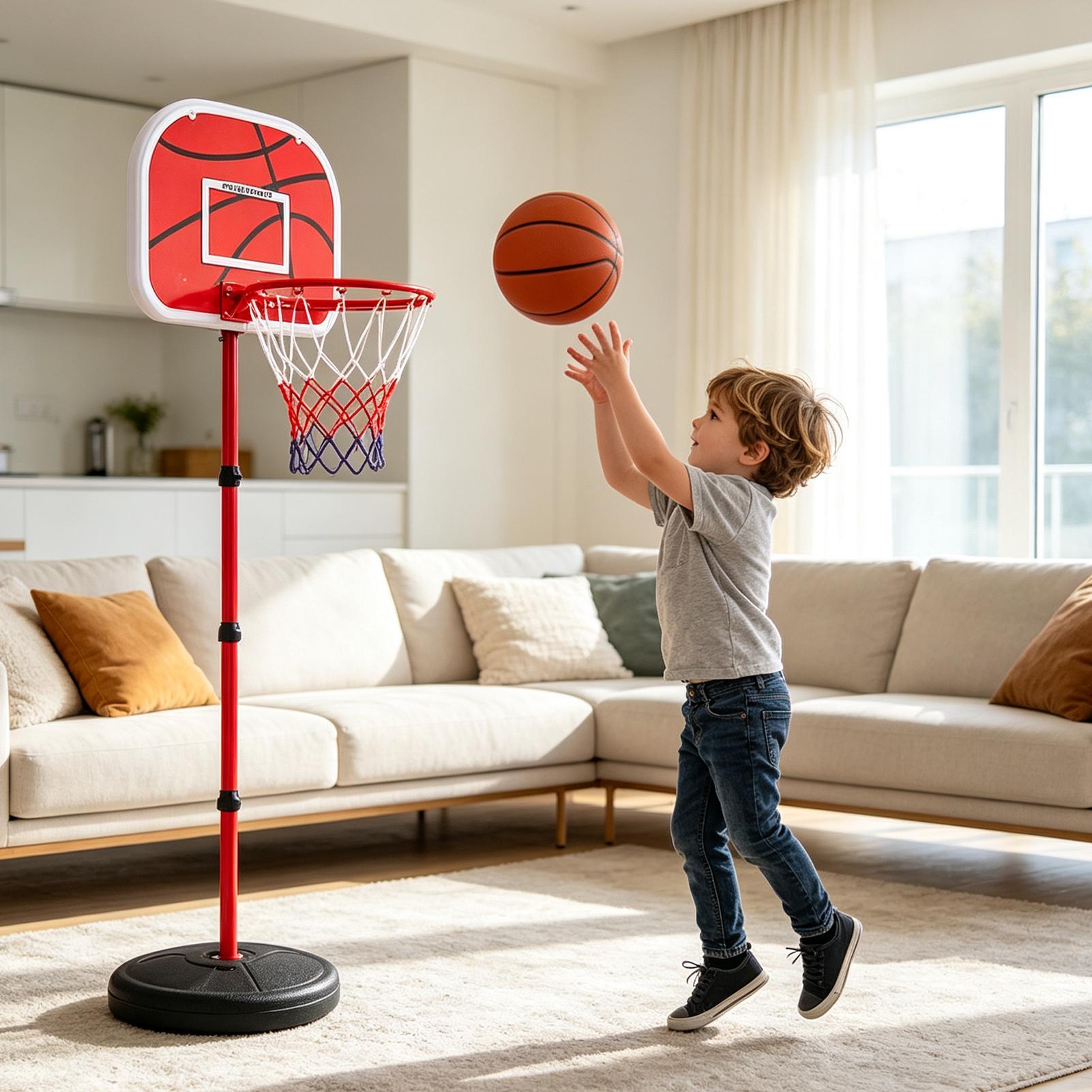 Basketballkorb und -ständer fü – Kids Outdoor Basketball Bewertung und Preis