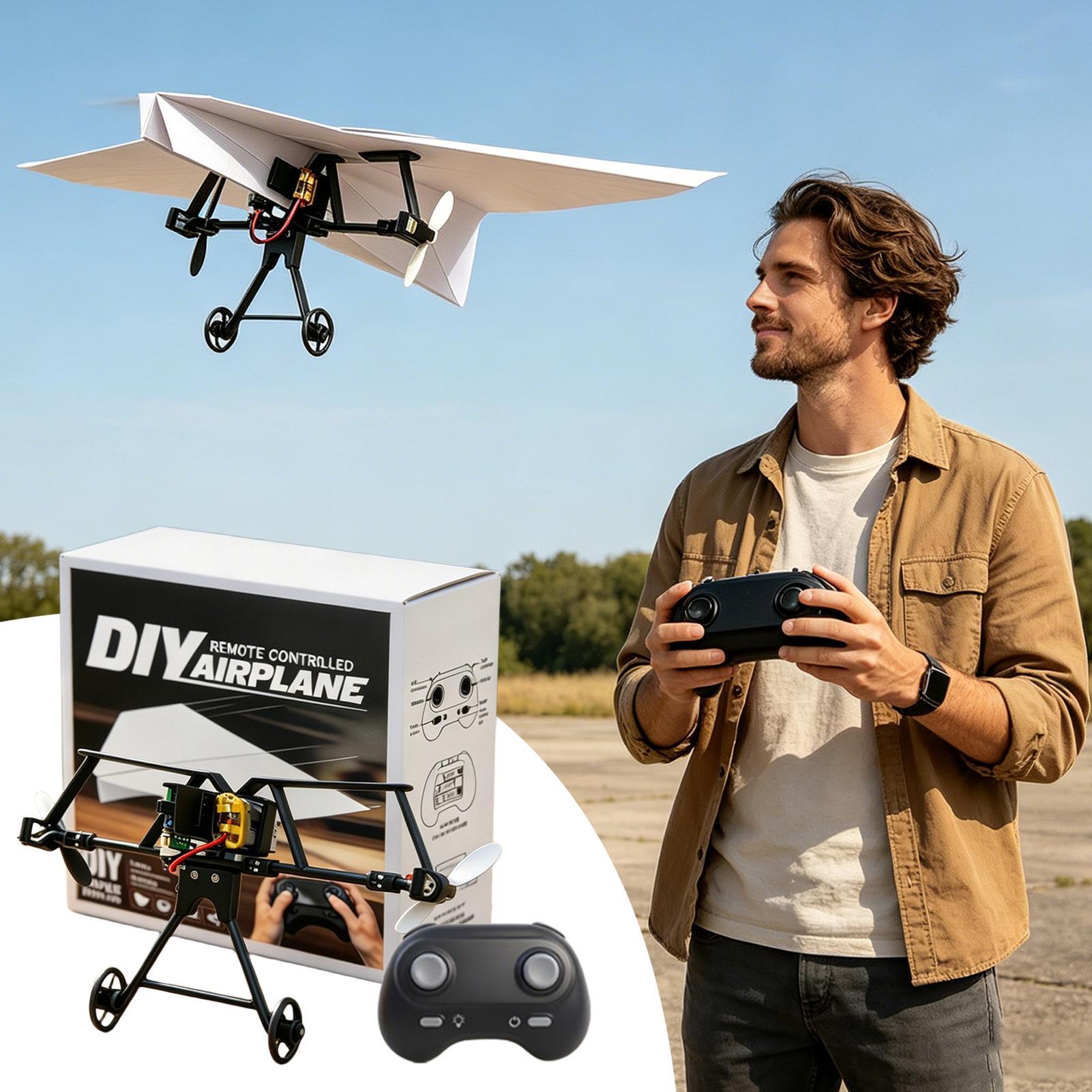 DIY RC Papierflugzeug-Bausatz  – Kids Outdoor Play Equipment Bewertung und Preis