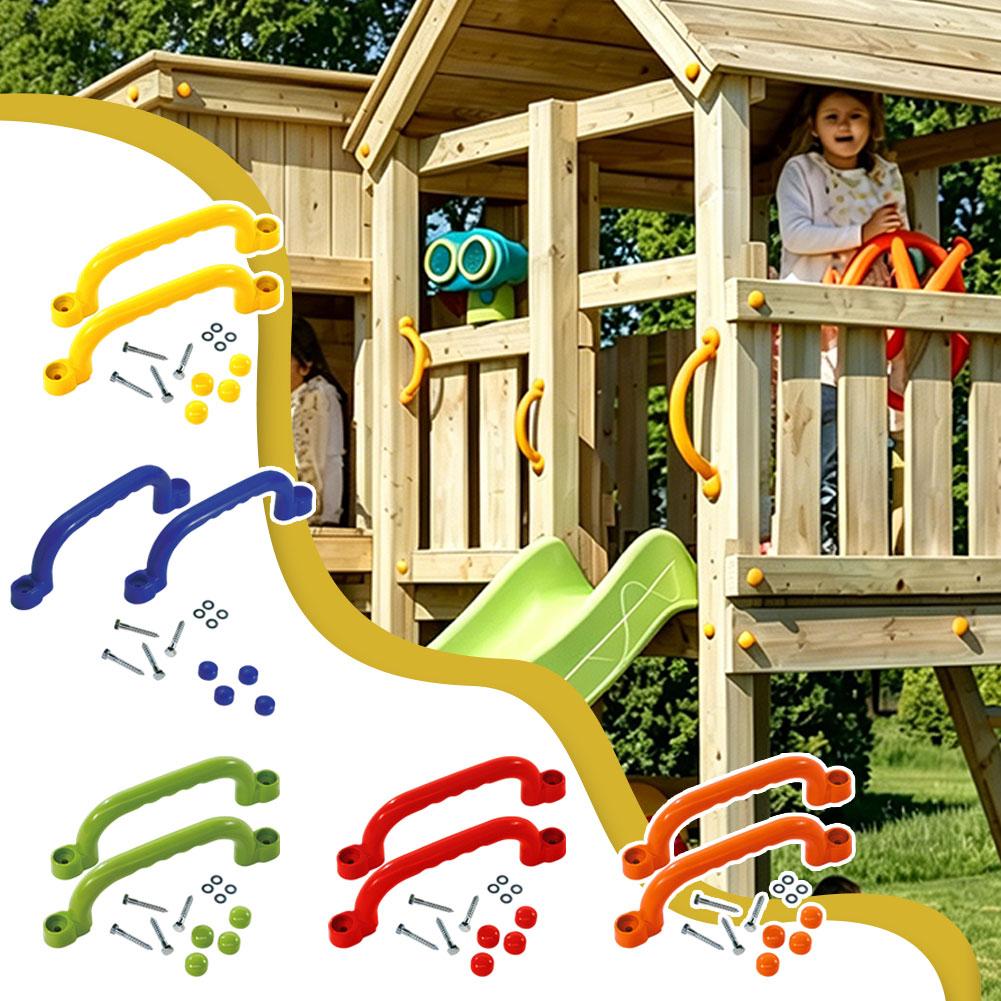 Sicherheitsgriffe für Spielplä – Kids Outdoor Gym Equipment Bewertung und Preis