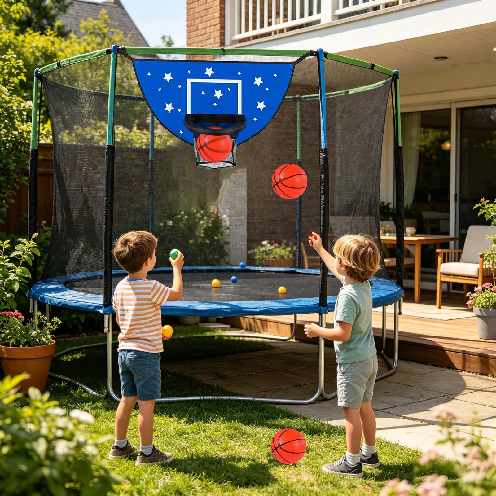 Basketballkorb für Trampolin m – Kids Outdoor Basketball Bewertung und Preis