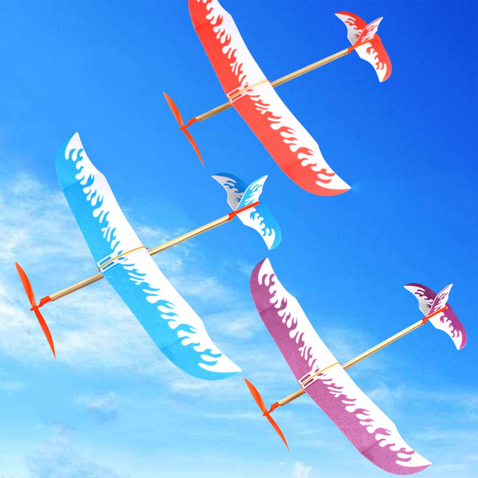 Gummiband-Flugzeuge Angetriebe – Kids Outdoor Play Equipment Bewertung und Preis