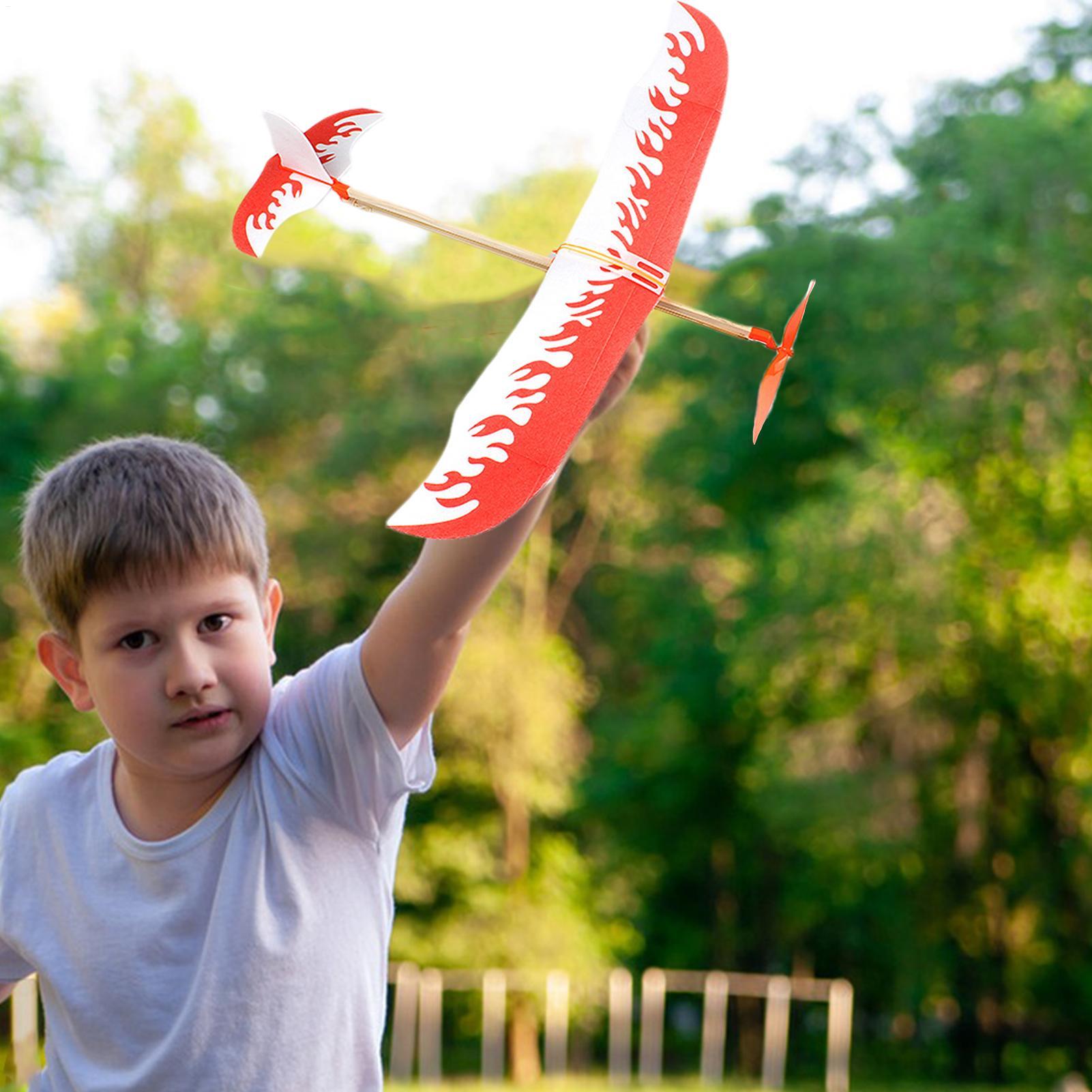 Gummiband-Flugzeuge Angetriebe – Kids Outdoor Play Equipment Bewertung und Preis