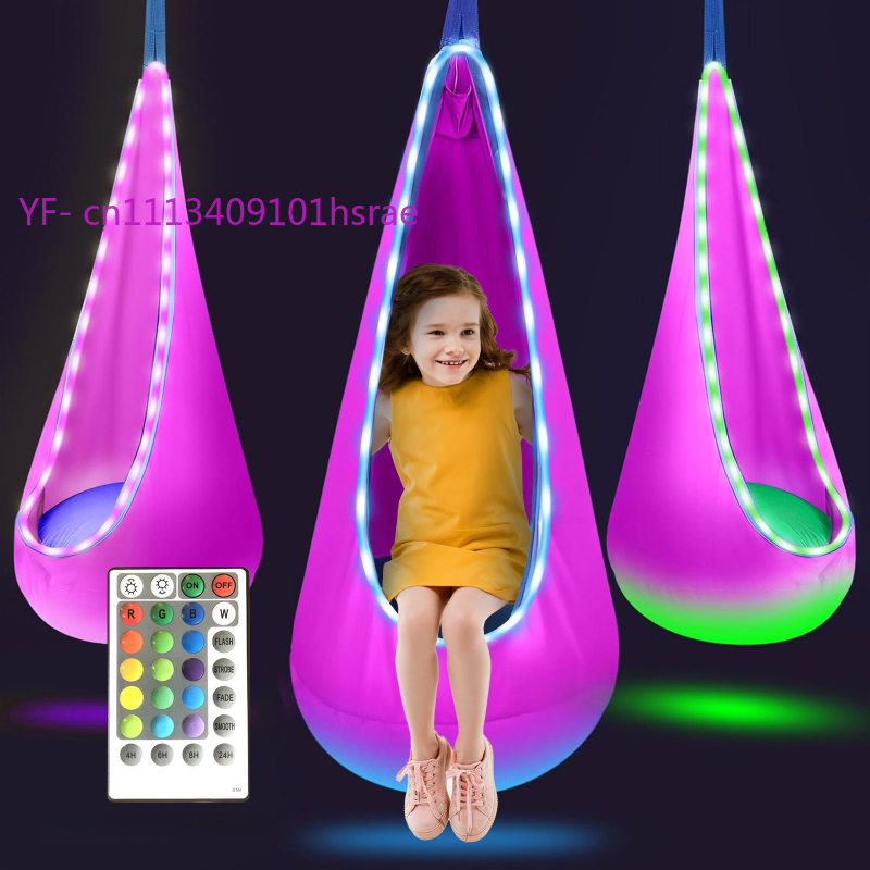 Leuchtende LED-Aufblasbare Hän – Kids Outdoor Hammock Bewertung und Preis