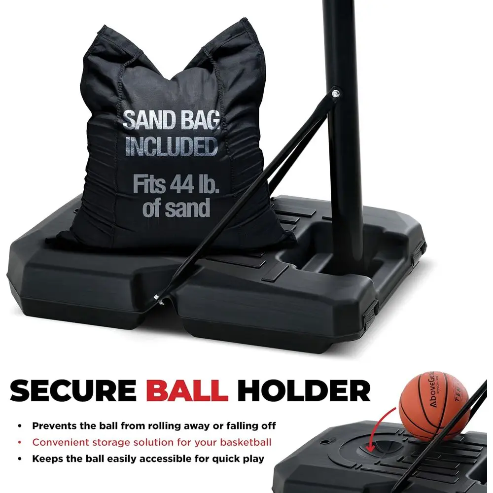Verstellbares 44-Zoll bruchsic – Kids Outdoor Basketball Bewertung und Preis